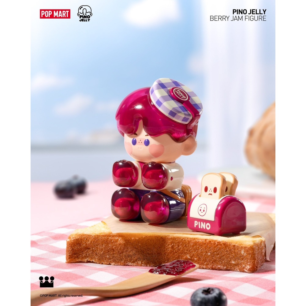 NWT Pop Mart Pino Jelly Berry Jam Vinyl Figure Character With Accessories